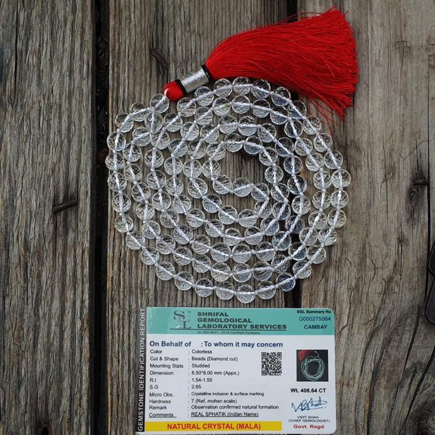 Original Sphatik Jap Mala